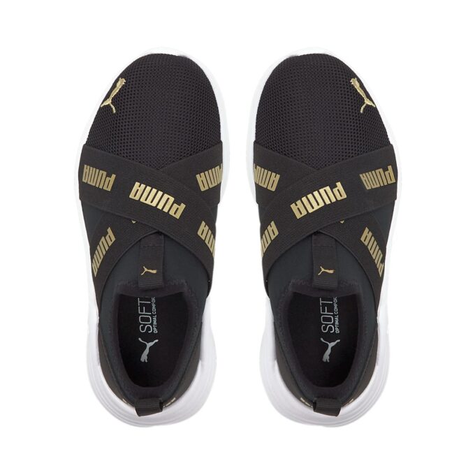 (PS) Wired Run Slip-On “Black Team Gold”