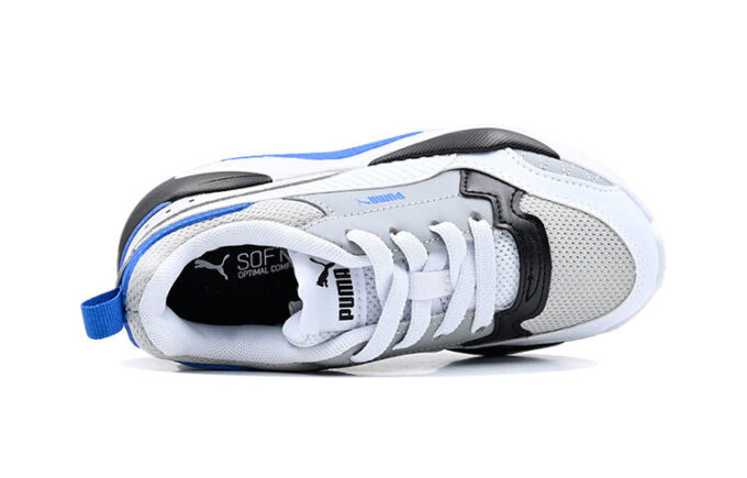 (PS) X-ray 2 Square Low-Top White/Blue