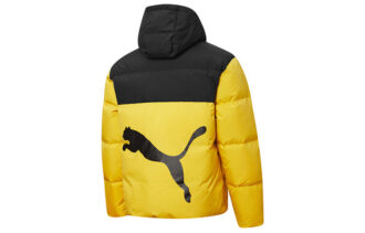 Puffer Down Jacket “Yellow Black”