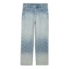 PUMA x A$AP ROCKY Laser Monogram Denim Jeans “Faded Denim AOP”