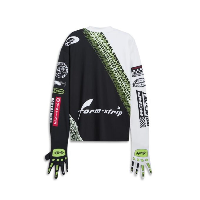 PUMA x A$AP ROCKY Long Sleeve T-shirt “White Black”