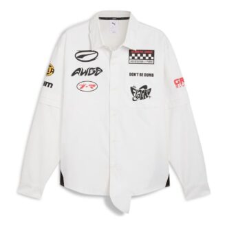 PUMA x A$AP ROCKY Long-Sleeves Relaxed-Fit Shirt “White”