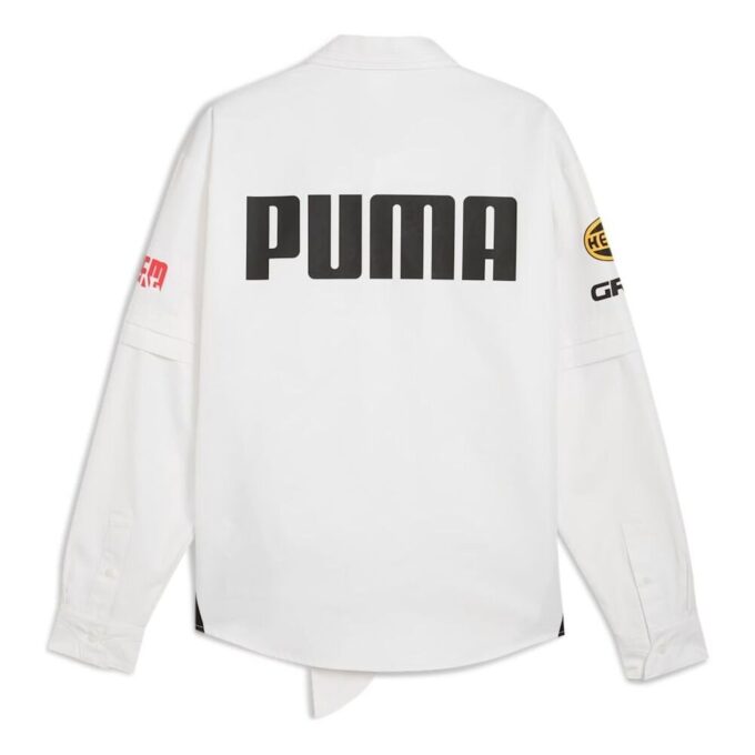 PUMA x A$AP ROCKY Long-Sleeves Relaxed-Fit Shirt “White”
