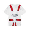 PUMA x A$AP ROCKY Seatbelt T-shirt “White Red”