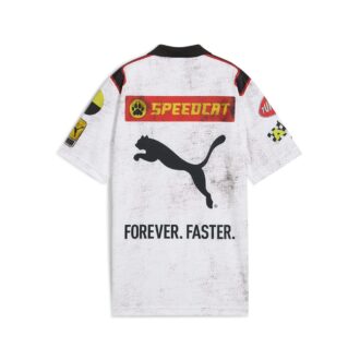 PUMA x A$AP ROCKY Team Zip Polo Shirt “White”