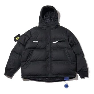 PUMA x Ader Error Down Puffer Coat “Black White”