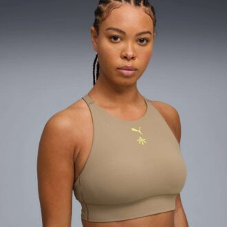 PUMA x ALEX TOUSSAINT Shapeluxe Women Moisture Wicking, Mid Impact Sports Bra PUMA x ALEX TOUSSAINT Shapeluxe Women Moisture Wicking, Mid Impact Sports Bra