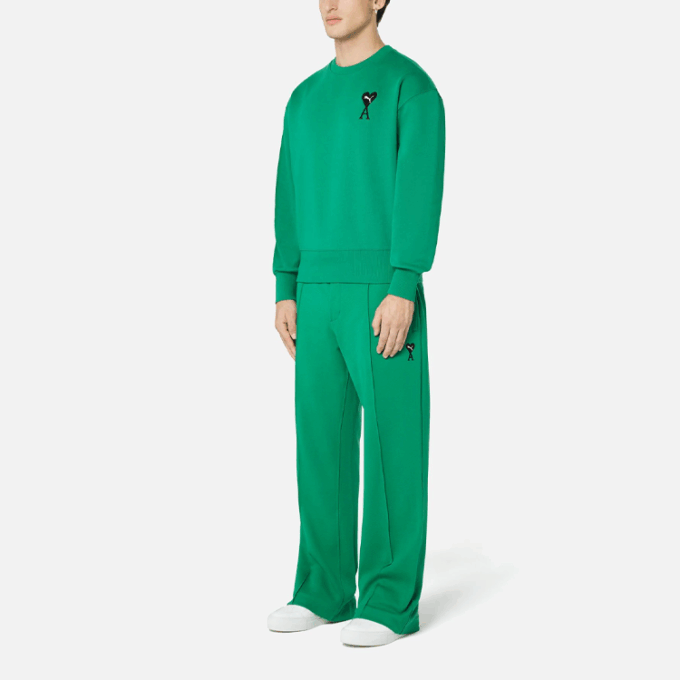 PUMA x Ami Crew Neck Sweatshirt “Green”