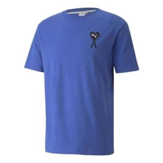 PUMA x AMI Graphic T-Shirt “Blue”