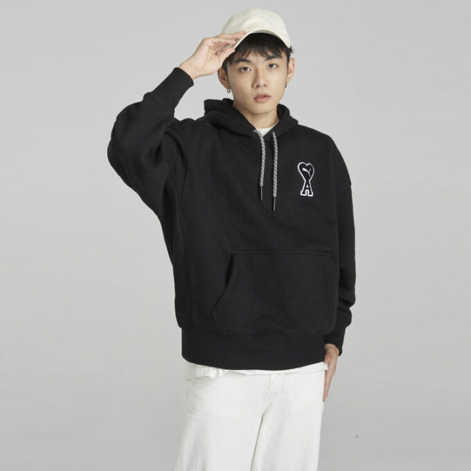 PUMA x Ami Hoodie “Black”