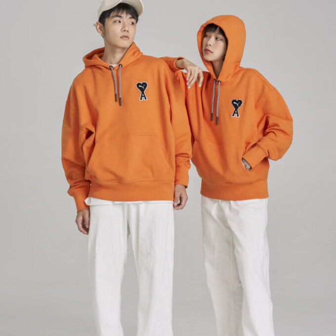 PUMA x Ami Hoodie “Orange”