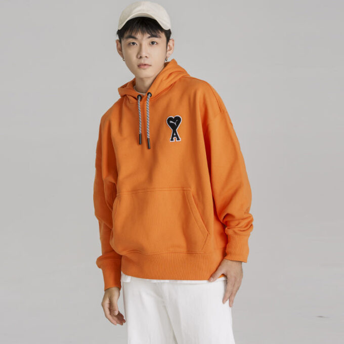PUMA x Ami Hoodie “Orange”