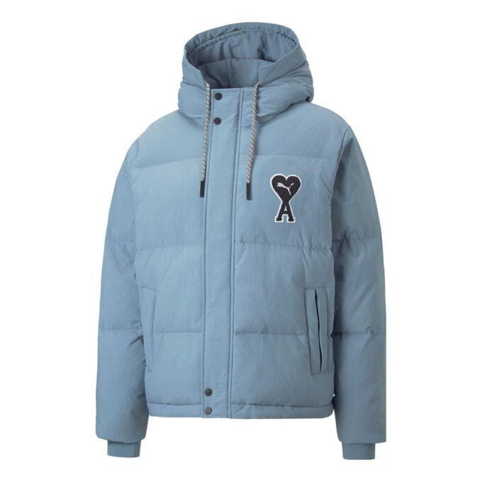 PUMA x Ami Padded Jacket “Fadded Denim”