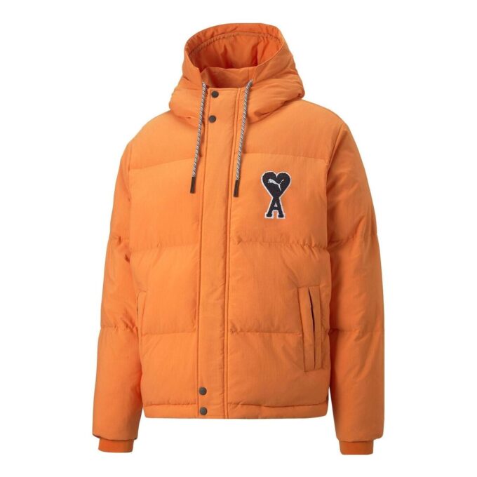 PUMA x AMI Puffer Jacket “Orange”