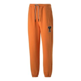 PUMA x Ami Sweatpants “Orange”