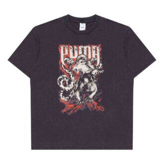 PUMA x ARIES Graphic T-shirt “Black”