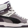 PUMA x Atmos SlipStorm Mid Snake Vintage “White Purple Black”