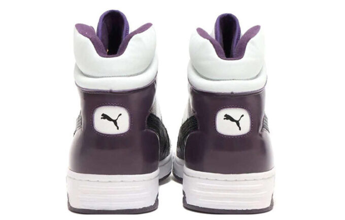 PUMA x Atmos SlipStorm Mid Snake Vintage “White Purple Black”