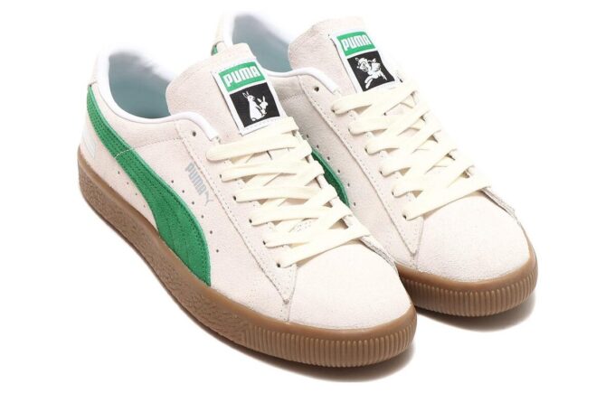 PUMA x Atmos Suede VTG Birdog FR2 “Warm White”