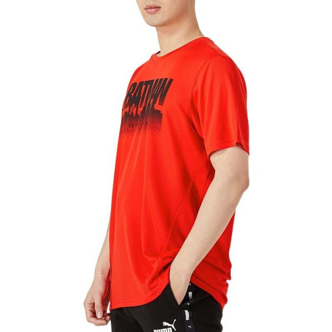 PUMA x Batman Performance Graphic Tee “Red”