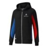 PUMA x BMW M Motorsport Regular Fit Full-Zip Men”s Regular Fit Hoodie “Black Red Blue”