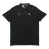 PUMA x BMW Motorsport Striped Polo Shirt “Black White”