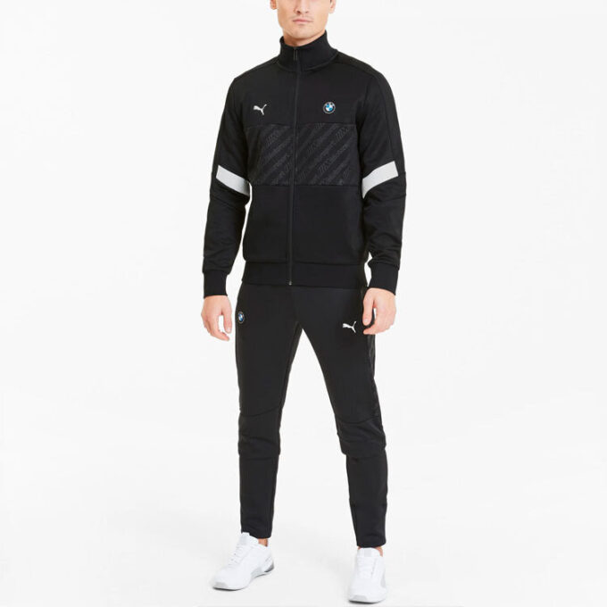 PUMA x BMW Motorsports Track Jacket “Black White”