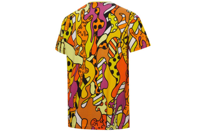 PUMA x BRITTO Aop Tee Sports Unisex Orange