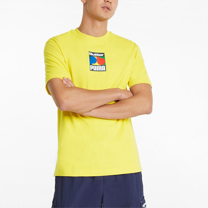 PUMA x Butter Goods Graphic T-Shirt “Yellow”