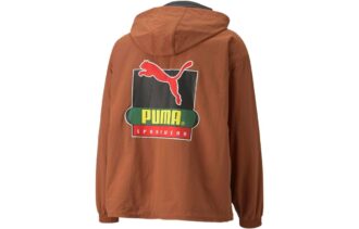PUMA x Butter Goods Lightweight Pop Over Top Half Zip Hoodie “Brown”