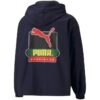 PUMA x Butter Goods Lightweight Pop Over Top Half Zip Hoodie “Navy”