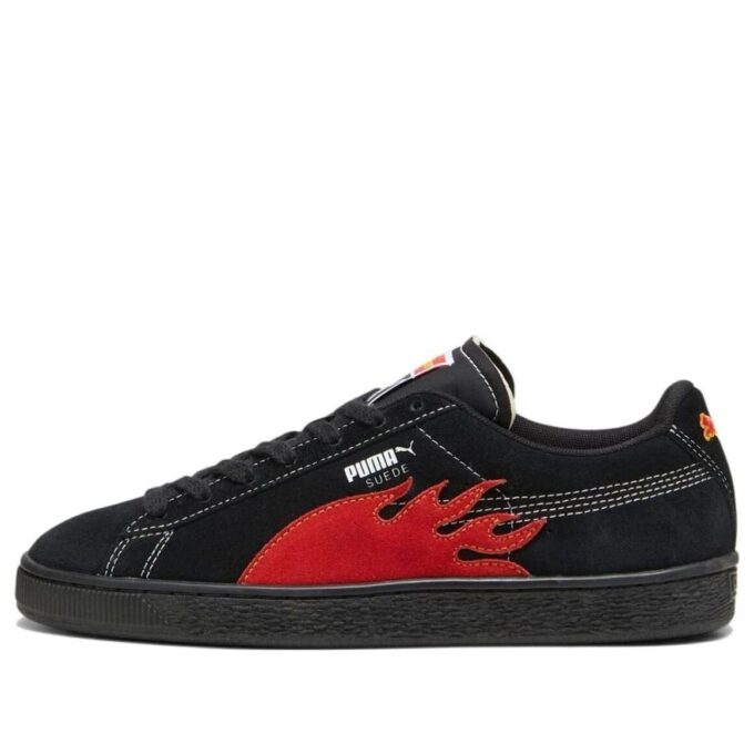 PUMA x Butter Goods Suede Classic Shoes “Black Red”