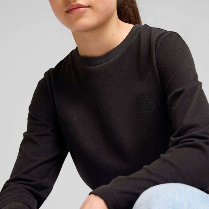 PUMA x CHRISTIAN PULISIC Stealth Big Kids’ Long Sleeve Tee PUMA x CHRISTIAN PULISIC Stealth Big Kids’ Long Sleeve Tee