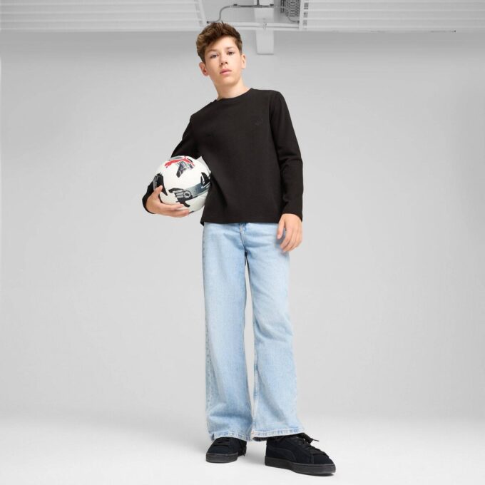 PUMA x CHRISTIAN PULISIC Stealth Big Kids’ Long Sleeve Tee PUMA x CHRISTIAN PULISIC Stealth Big Kids’ Long Sleeve Tee