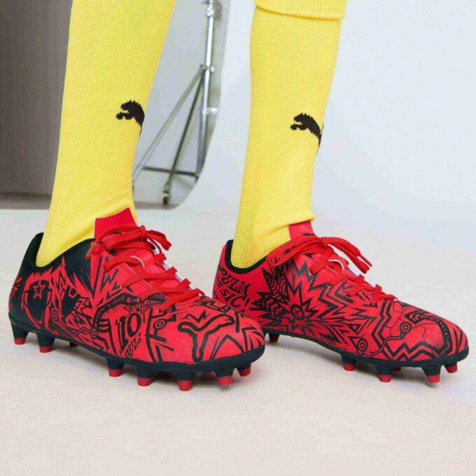 PUMA x CHRISTIAN PULISIC TACTO II Kids’ Firm/Artificial Ground Soccer Cleats PUMA x CHRISTIAN PULISIC TACTO II Kids’ Firm/Artificial Ground Soccer Cleats