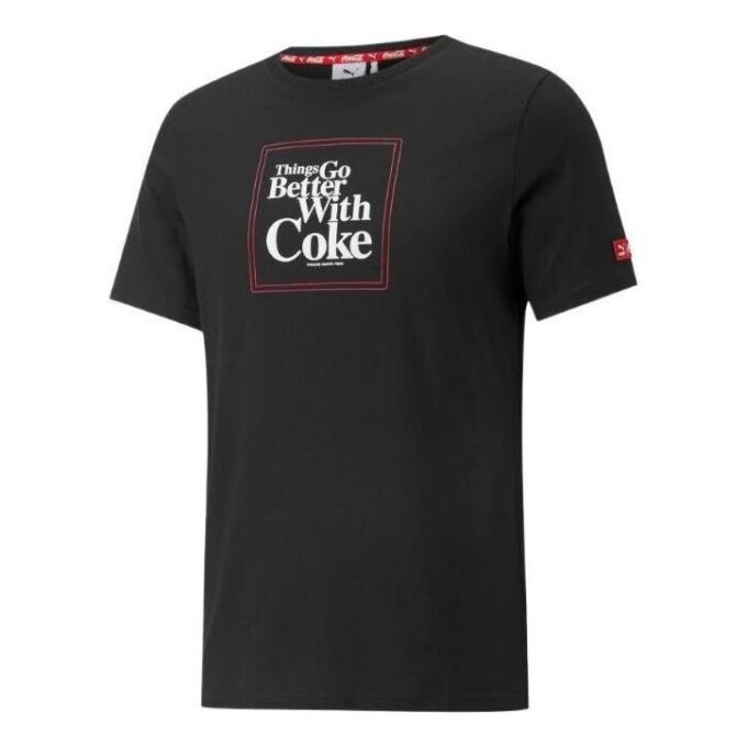 PUMA x Coca Cola Graphic Tee “Black”