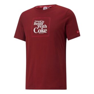 PUMA x Coca Cola Graphic Tee “Red”