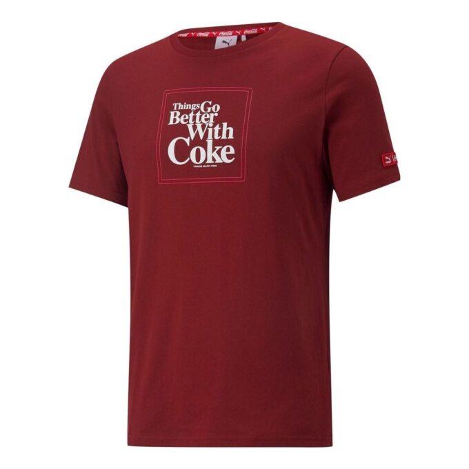 PUMA x Coca Cola Graphic Tee “Red”