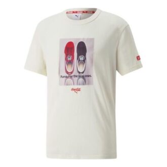 PUMA x Coca Cola Relaxed Tee “White”