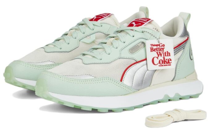 PUMA x Coca-Cola Rider FV LE “Gossamer Green Silver”