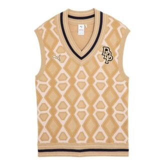 PUMA x Dapper Dan Knit Vest Ginger Root “Orange”