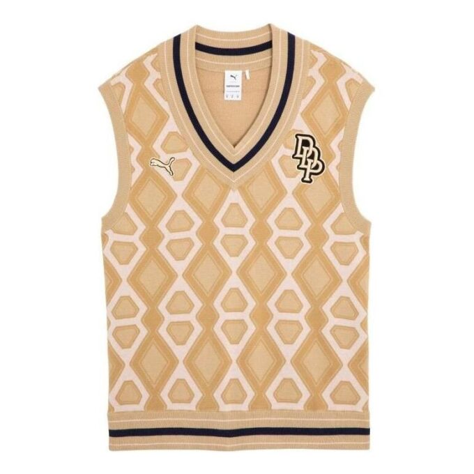 PUMA x Dapper Dan Knit Vest Ginger Root “Orange”