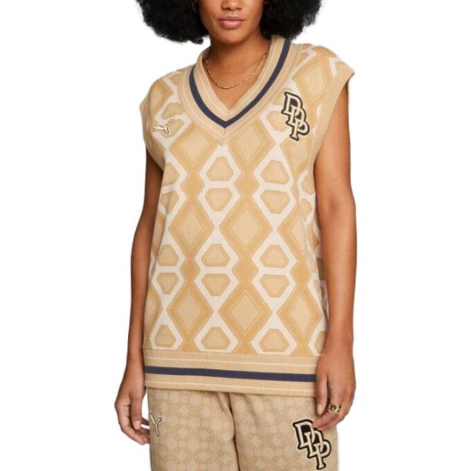 PUMA x Dapper Dan Knit Vest Ginger Root “Orange”