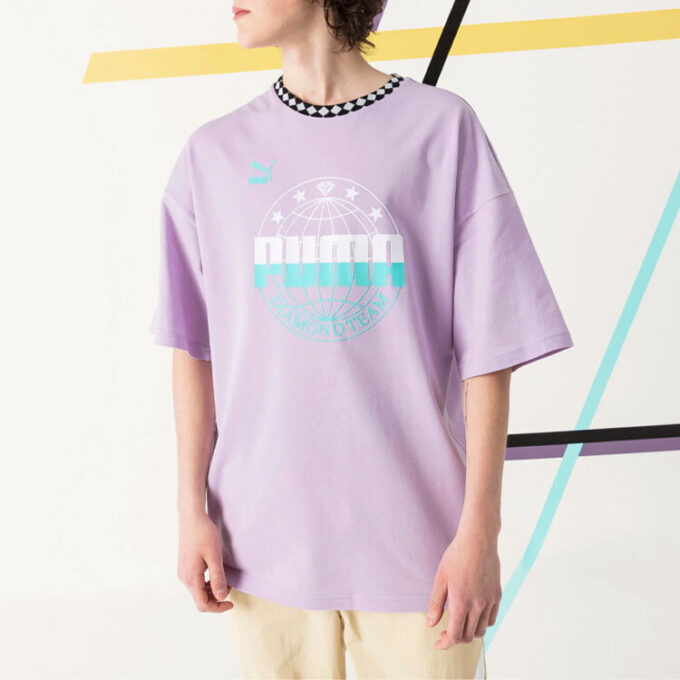 PUMA x Diamond Oversize Tee “Purple”
