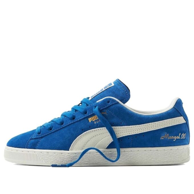 PUMA x END. Suede Mangal II Clyde “Royal White”