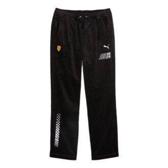 PUMA x Ferrari Race Garage Crew Mens Pants Logo