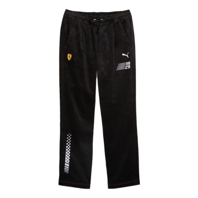 PUMA x Ferrari Race Garage Crew Mens Pants Logo