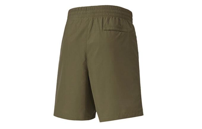 PUMA x First Mile Trendy Casual Shorts “Olivegreen”
