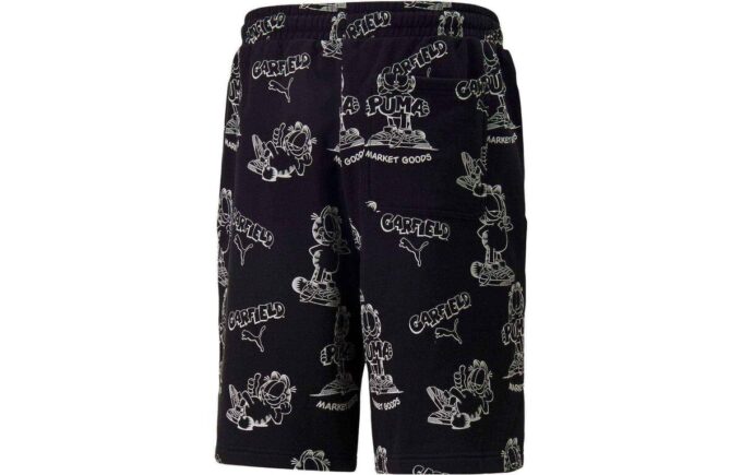 PUMA x Garfield All Over Printed Shorts “Black”