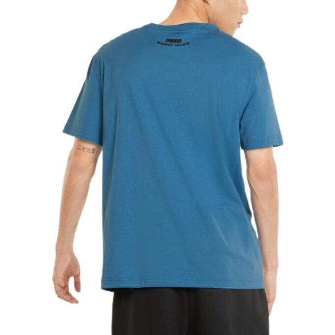 PUMA x Garfield Graphic T-Shirt “Vallarta Blue”